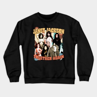 Janet Jackson Vintage Tour Concert Crewneck Sweatshirt